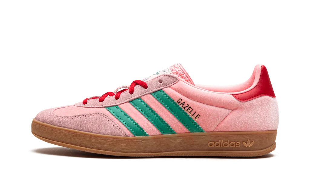 Adidas Gazelle Indoor Women's Pink Velvet Sneakers