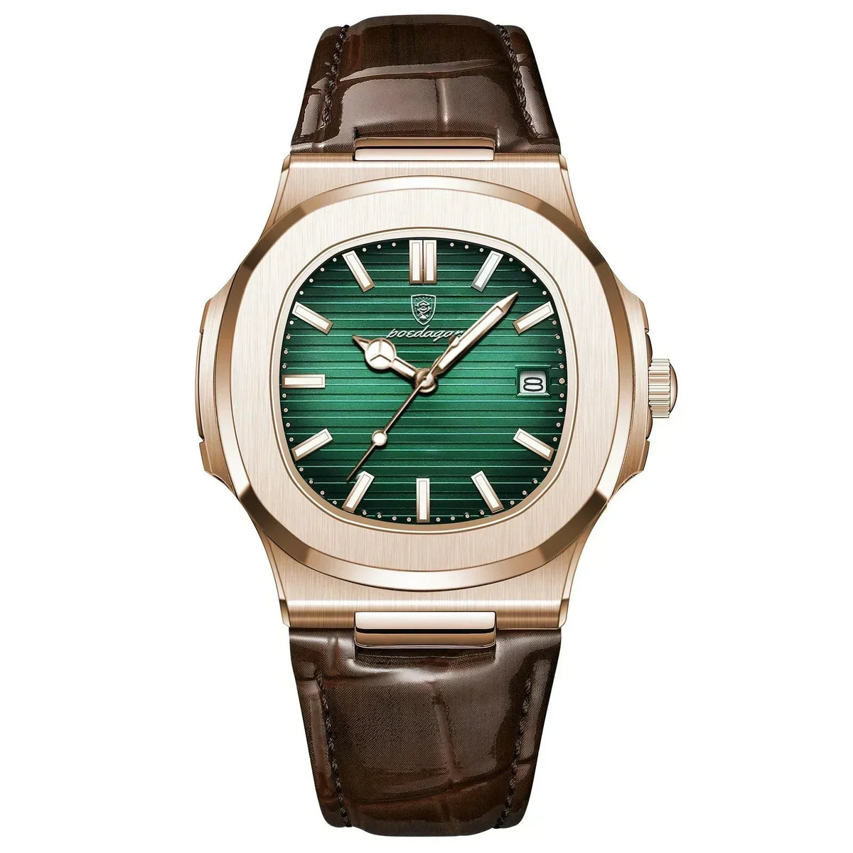 Nautilus Leather Handcrafted Luxury Watch Strap by Vetro