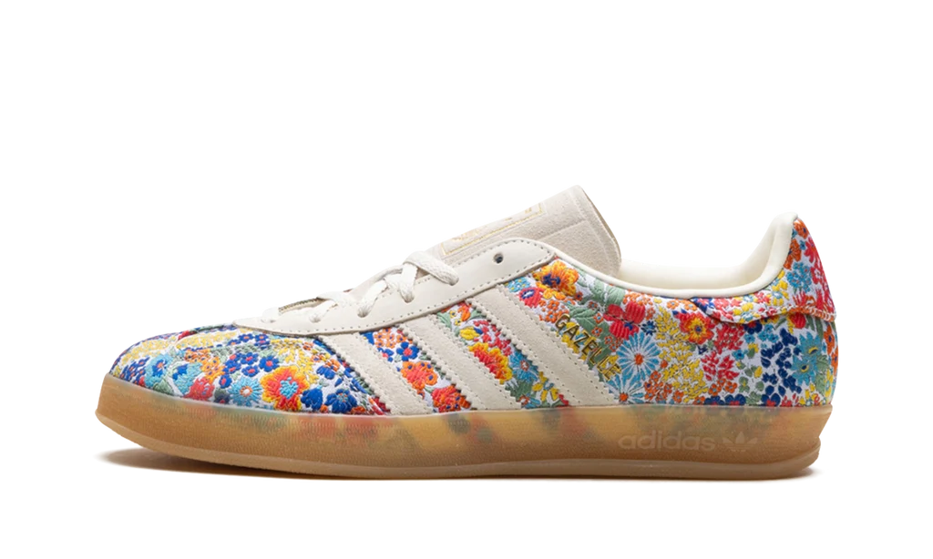 Adidas Gazelle Indoor Liberty London Floral Embroidered Sneakers