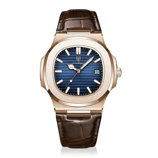 Nautilus Leather Handcrafted Luxury Watch Strap by Vetro
