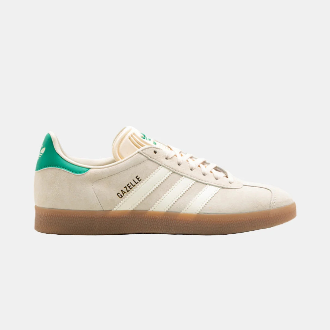 Adidas Gazelle Sneakers - Wonder White and Green