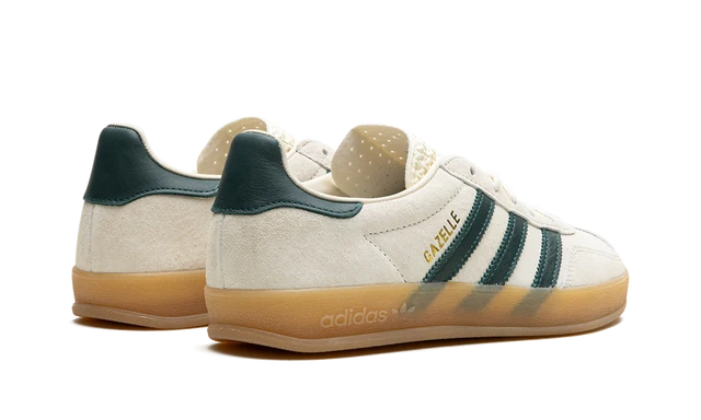 Adidas Gazelle Indoor Cream White Green Gum Sneakers