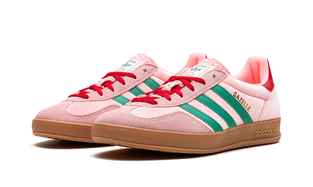 Adidas Gazelle Indoor Women's Pink Velvet Sneakers