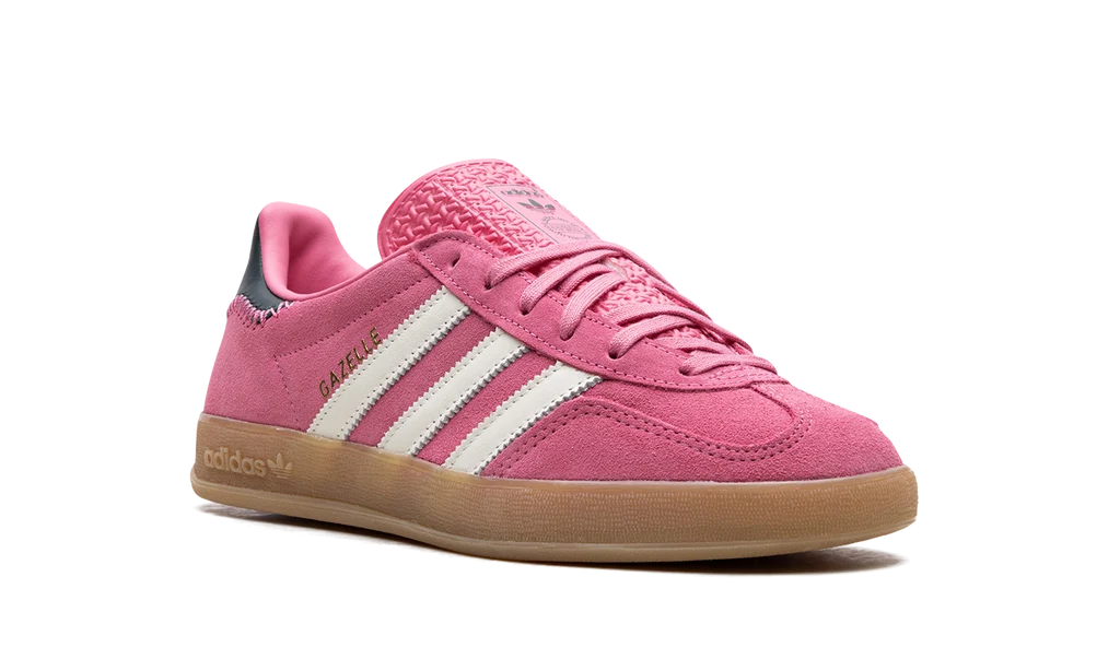 Adidas Gazelle Indoor Sneakers - Rose Tone & Collegiate Green