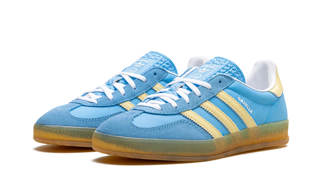 Adidas Gazelle Indoor - Semi Blue Burst / Almost Yellow