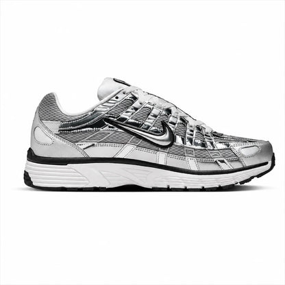 Nike P-6000 Metallic Silver Men's Running Shoes