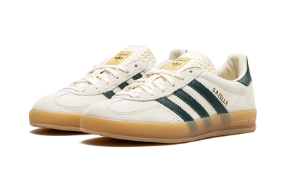 Adidas Gazelle Indoor Cream White Green Gum Sneakers