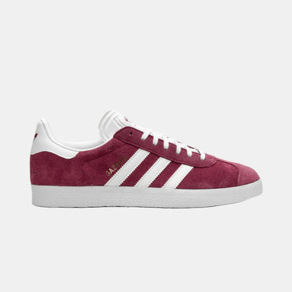 Adidas Gazelle Sneakers - Burgundy and White