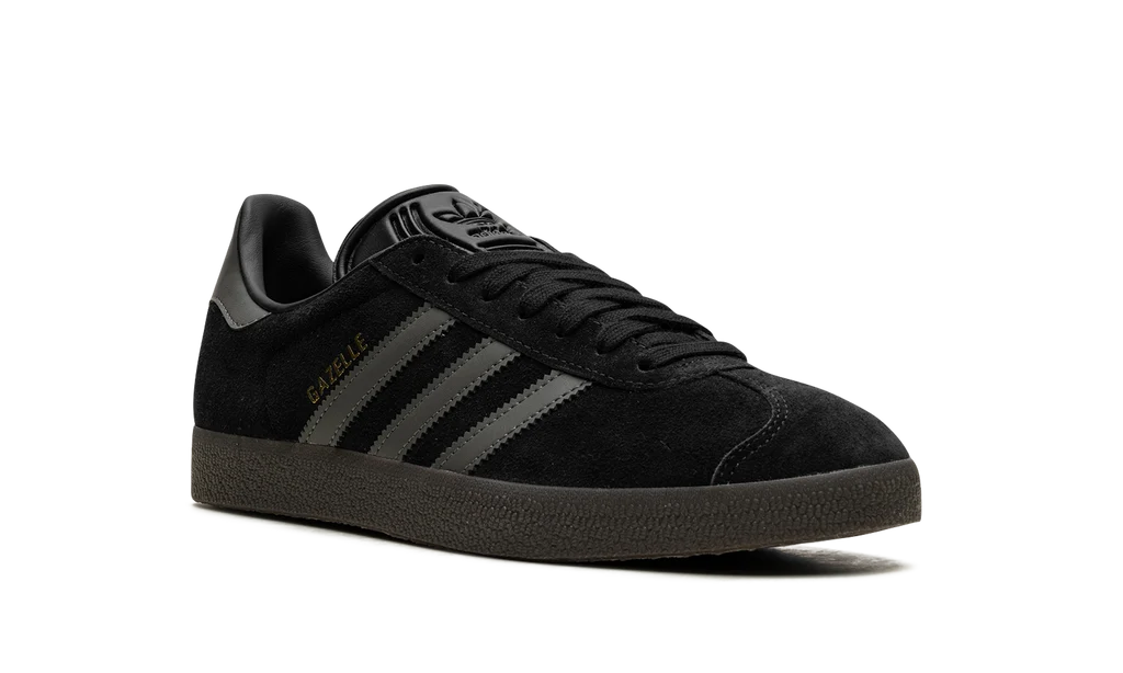 Adidas Gazelle Sneakers - Black and Gold