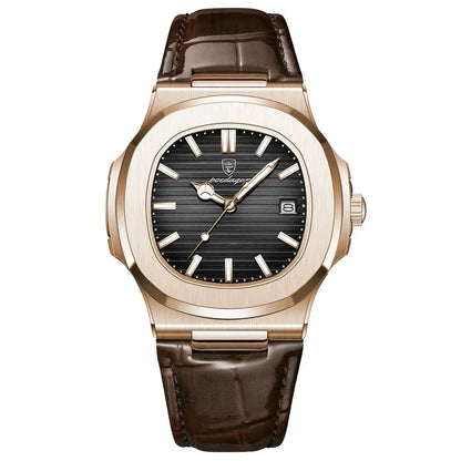 Nautilus Leather Handcrafted Luxury Watch Strap by Vetro