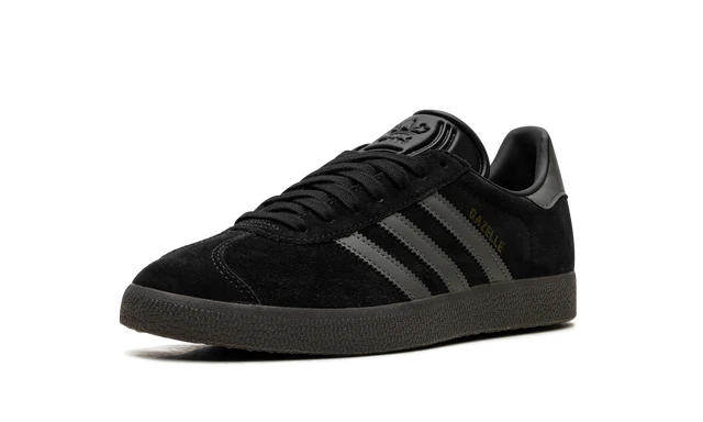 Adidas Gazelle Sneakers - Black and Gold