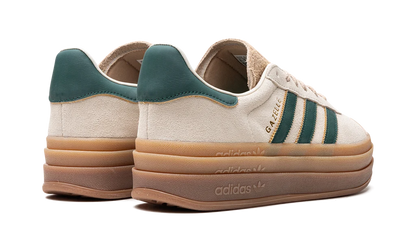 Adidas Gazelle Bold Sneakers - Magic Beige & Collegiate Green