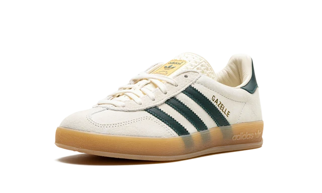 Adidas Gazelle Indoor Cream White Green Gum Sneakers