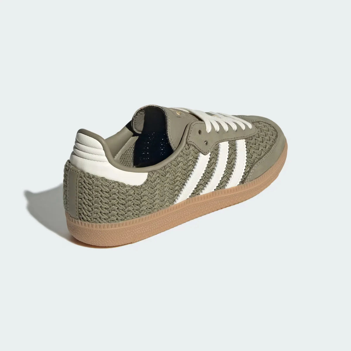 Adidas Samba OG Green Crochet Sneakers