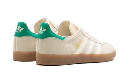 Adidas Gazelle Sneakers - Wonder White and Green
