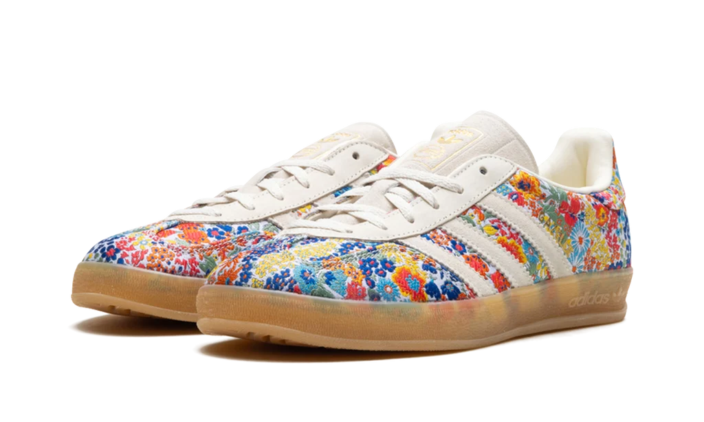 Adidas Gazelle Indoor Liberty London Floral Embroidered Sneakers