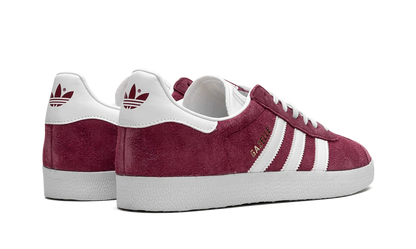 Adidas Gazelle Sneakers - Burgundy and White