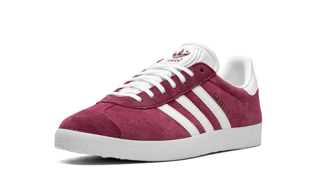 Adidas Gazelle Sneakers - Burgundy and White