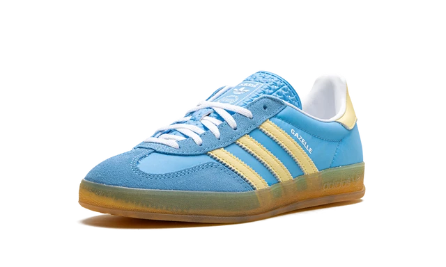 Adidas Gazelle Indoor - Semi Blue Burst / Almost Yellow