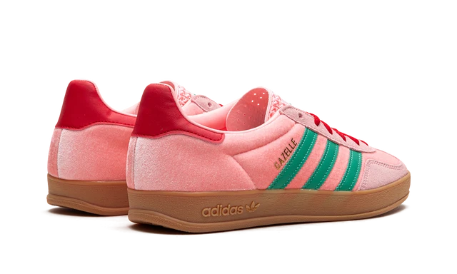 Adidas Gazelle Indoor Women's Pink Velvet Sneakers