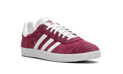 Adidas Gazelle Sneakers - Burgundy and White