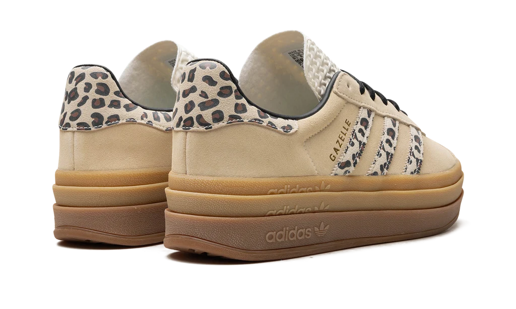 Adidas Gazelle Bold Women's Sneakers - Cheetah Print Stripes