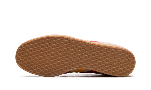 Adidas Gazelle Sneakers - White, Spark, and Scarlet