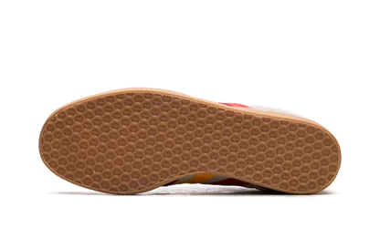 Adidas Gazelle Sneakers - White, Spark, and Scarlet