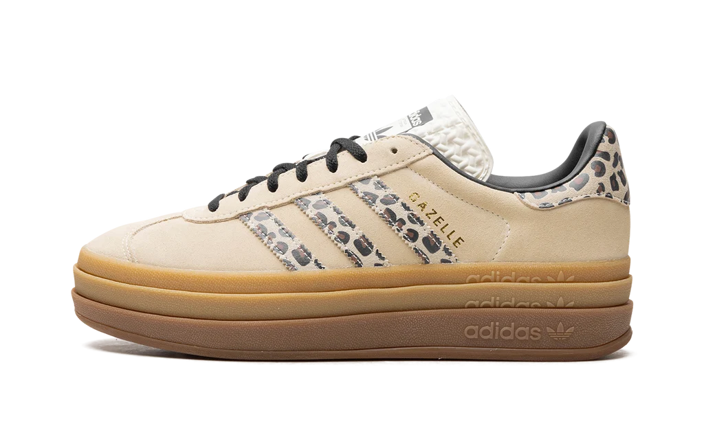 Adidas Gazelle Bold Women's Sneakers - Cheetah Print Stripes