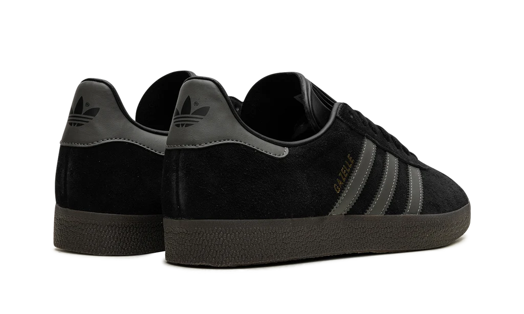 Adidas Gazelle Sneakers - Black and Gold