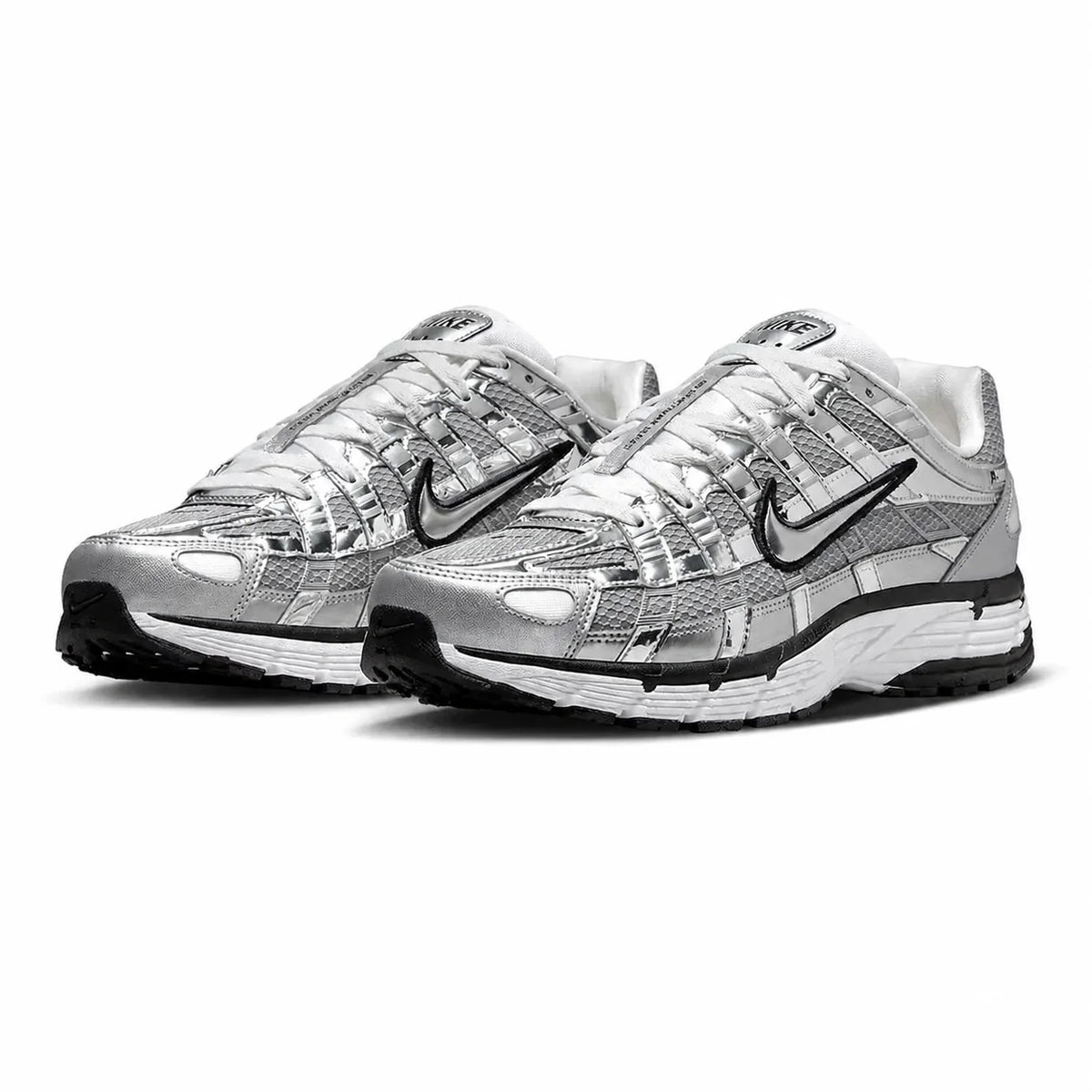Nike P-6000 Metallic Silver Men's Running Shoes