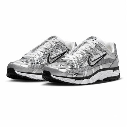 Nike P-6000 Metallic Silver Men's Running Shoes