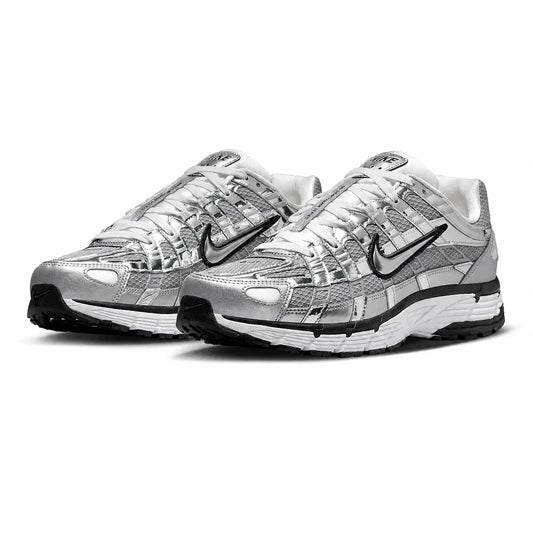 Nike P-6000 Metallic Silver Men's Running Shoes