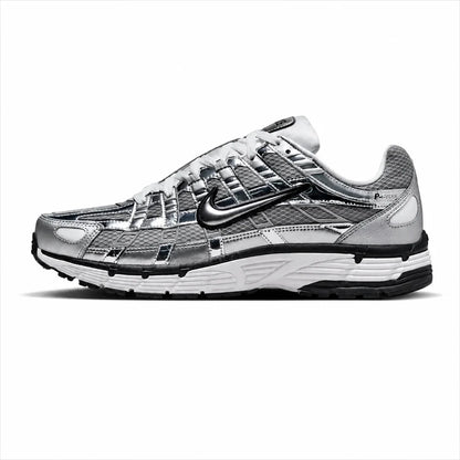 Nike P-6000 Metallic Silver Men's Running Shoes