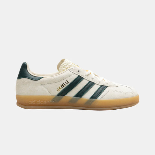 Adidas Gazelle Indoor Cream White Green Gum Sneakers